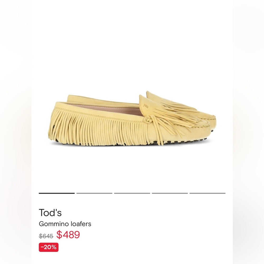 Tod fringe loafers
